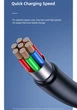 Кабель USAMS U68 USB - Type-C для передачі даних та заряджання 2A data cable 1000mm чорний (SJ501USB01) - зображення 5