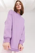 Жіночий теплий світшот ONIOS Freerisen Oversize Лавандовий L-XXL 983301 - зображення 4