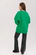 Женский теплый свитшот ONIOS Freerisen Oversize Зеленый XS-M 983298 - изображение 11