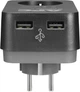 Filtr sieciowy APC Essential SurgeArrest 1 wyjście, 2 USB Czarny (PME1WU2B-GR) - obraz 3
