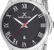 Мужские часы DANIEL KLEIN DK12135-1 Черные с серебристым - изображение 2