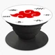 Попсокет (Popsockets) держатель для смартфона Облако Акацуки Наруто (Akatsuki Naruto) (8754-3044-BK) Черный - изображение 3