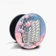 Попсокет (Popsockets) держатель для смартфона Атака на титанов (Attack on Titan) (8754-3042-BK) Черный - изображение 5