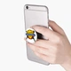 Попсокет (Popsockets) держатель для смартфона Рэп полиция Тупая андеграунд (8754-2080-BK) Черный - изображение 2