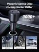 Автомобільний зарядний пристрій Ugreen CD239 69W 2xUSB Type-C PD + Fast Car Charger Black (UGR-20467) - зображення 5