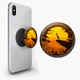 Попсокет (Popsockets) держатель для смартфона Король Лев (8754-2012-BK) Черный - изображение 1