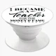 Попсокет (Popsockets) держатель для смартфона Учитель (8754-2069-WT) Белый - изображение 3
