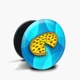 Попсокет (Popsockets) тримач для смартфона Піца (8754-2078-BK) Чорний - зображення 5