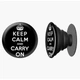 Попсокет (Popsockets) держатель для смартфона Keep Calm (8754-2009-BK) Черный - изображение 4