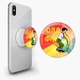 Попсокет (Popsockets) держатель для смартфона Олдфаг (8754-2071-WT) Белый - изображение 1