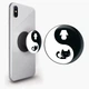 Попсокет (Popsockets) тримач для смартфона Кіть Ян (8754-2057-BK) Чорний - зображення 1