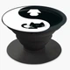 Попсокет (Popsockets) тримач для смартфона Кіть Ян (8754-2057-BK) Чорний - зображення 3
