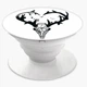 Попсокет (Popsockets) держатель для смартфона Олень (8754-2072-WT) Белый - изображение 3