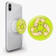 Попсокет (Popsockets) тримач для смартфона Еко фак (8754-2074-WT) Білий - зображення 1