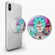 Попсокет (Popsockets) держатель для смартфона Морты Смит Рик и Морты (Morty Smith Rick and Morty) (8754-2930-WT) Белый - изображение 1