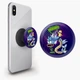 Попсокет (Popsockets) держатель для смартфона Рик и Морты (8754-2083-BK) Черный - изображение 1