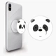 Попсокет (Popsockets) держатель для смартфона Панда Вся правда о медведях (We Bare Bears) (8754-2661-WT) Белый - изображение 1