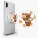 Попсокет (Popsockets) держатель для смартфона Вся правда о медведях (We Bare Bears) (8754-2909-WT) Белый - изображение 1