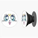 Попсокет (Popsockets) тримач для смартфона Місяць Кішки Сейлор Мун (anime Sailor Moon Cats) (8754-2921-BK) Чорний - зображення 4