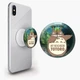 Попсокет (Popsockets) держатель для смартфона Мой сосед Тоторо (My Neighbor Totoro) (8754-2656-WT) Белый - изображение 1