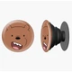 Попсокет (Popsockets) держатель для смартфона Грызли Вся правда о медведях (We Bare Bears) (8754-2663-BK) Черный - изображение 4
