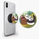 Попсокет (Popsockets) держатель для смартфона Вся правда о медведях (We Bare Bears) (8754-2665-BK) Черный - изображение 1
