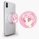 Попсокет (Popsockets) держатель для смартфона Сейлор Мун (Sailor Moon) (8754-2914-WT) Белый - изображение 1
