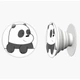 Попсокет (Popsockets) держатель для смартфона Вся правда о медведях (We Bare Bears) (8754-2903-WT) Белый - изображение 4