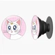 Попсокет (Popsockets) держатель для смартфона Луна Кошки Сейлор Мун (anime Sailor Moon Cats) (8754-2919-BK) Черный - изображение 4