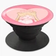 Попсокет (Popsockets) держатель для смартфона Луна Кошки Сейлор Мун (anime Sailor Moon Cats) (8754-2922-BK) Черный - изображение 3