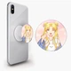 Попсокет (Popsockets) держатель для смартфона Сейлор Мун (Sailor Moon) (8754-2925-WT) Белый - изображение 1