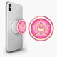 Попсокет (Popsockets) тримач для смартфона Сейлор Мун (Sailor Moon) (8754-2918-WT) Білий - зображення 1