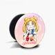 Попсокет (Popsockets) держатель для смартфона Сейлор Мун (Sailor Moon) (8754-2917-BK) Черный - изображение 5