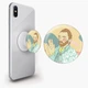 Попсокет (Popsockets) держатель для смартфона Винсент Ван Гог (Vincent van Gogh) (8754-2949-WT) Белый - изображение 1