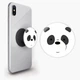 Попсокет (Popsockets) держатель для смартфона Панда Вся правда о медведях (We Bare Bears) (8754-2661-BK) Черный - изображение 1