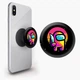 Попсокет (Popsockets) держатель для смартфона Аммонг Ас (Among Us) (8754-2406-BK) Черный - изображение 1