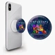 Попсокет (Popsockets) держатель для смартфона Амонг Ас Друзья Самозванцы (Among Us Friends Impostors) (8754-2427-WT) Белый - изображение 1