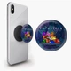 Попсокет (Popsockets) держатель для смартфона Амонг Ас Друзья Самозванцы (Among Us Friends Impostors) (8754-2427-BK) Черный - изображение 1