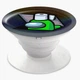 Попсокет (Popsockets) держатель для смартфона Аммонг Ас Зеленый (Among Us Green) (8754-2592-WT) Белый - изображение 3
