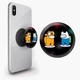 Попсокет (Popsockets) держатель для смартфона Аммонг Ас (Among Us) (8754-2414-BK) Черный - изображение 1