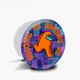 Попсокет (Popsockets) держатель для смартфона Аммонг Ас (Among Us) (8754-2408-WT) Белый - изображение 5
