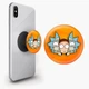 Попсокет (Popsockets) держатель для смартфона Рик и Морты (8754-2068-BK) Черный - изображение 1