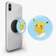Попсокет (Popsockets) тримач для смартфона Гомер-чу (Сімпсони та Пікачу) (8754-2001-BK) Чорний - зображення 1