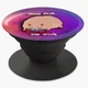 Попсокет (Popsockets) держатель для смартфона Толстый енот (8754-2051-BK) Черный - изображение 3