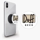 Попсокет (Popsockets) держатель для смартфона Симпсоны Дафф (The Simpsons Duff Beer) (8754-1995-BK) Черный - изображение 1