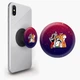 Попсокет (Popsockets) держатель для смартфона Том и Джерри (8754-2089-BK) Черный - изображение 1