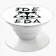 Попсокет (Popsockets) держатель для смартфона Энот Где еда (8754-2052-WT) Белый - изображение 3