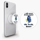 Попсокет (Popsockets) держатель для смартфона В поисках Доры (8754-2048-WT) Белый - изображение 1