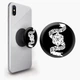 Попсокет (Popsockets) держатель для смартфона Кубик (8754-2003-BK) Черный - изображение 1