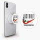 Попсокет (Popsockets) держатель для смартфона JUSTDOIT tomorrow (Просто сделай это завтра) (8754-2007-WT) Белый - изображение 1
